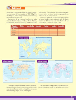 Apoyo Primaria Geografía 5to grado Bloque I Lección 3 ¿Para qué me sirven los mapas?