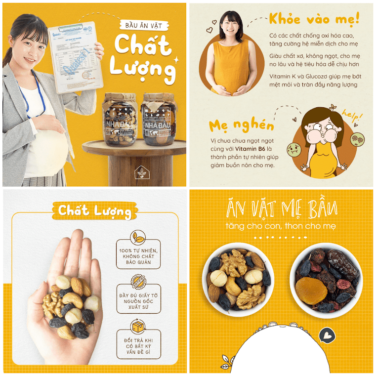 [A36] Mách nước Mẹ Bầu cách ăn uống trong tam cá nguyệt thứ 3