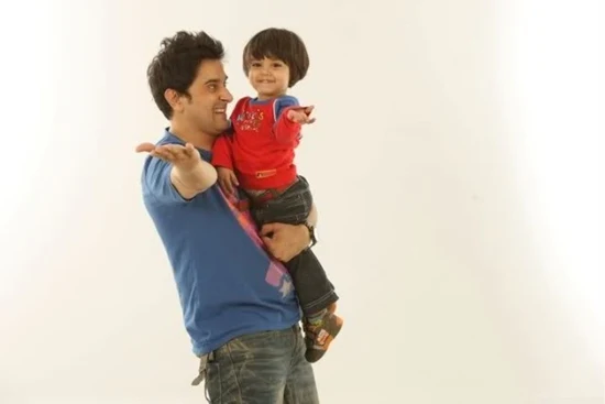 Mani with his son Muzammil