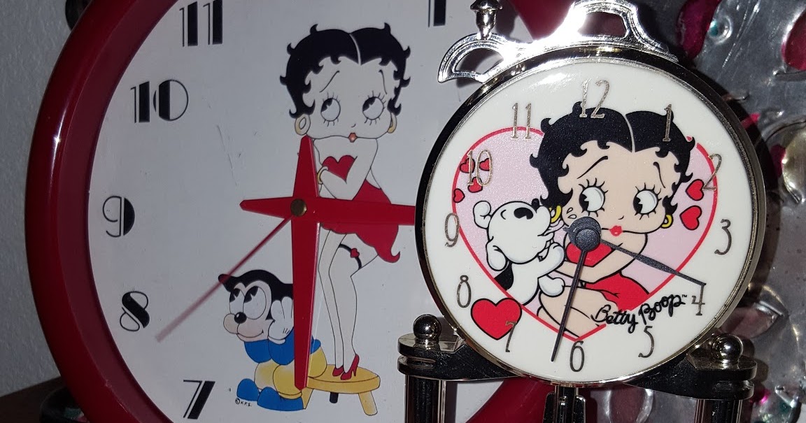 betty boop clock vintage betty boop clock vintage