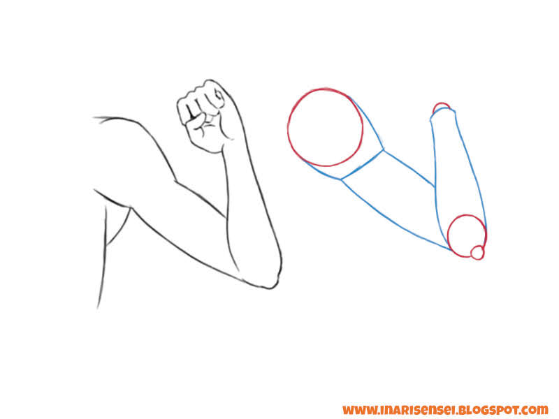 Les Cours Mangas D Inari Sensei Tutoriel Les Bases Pour Dessiner Les Bras