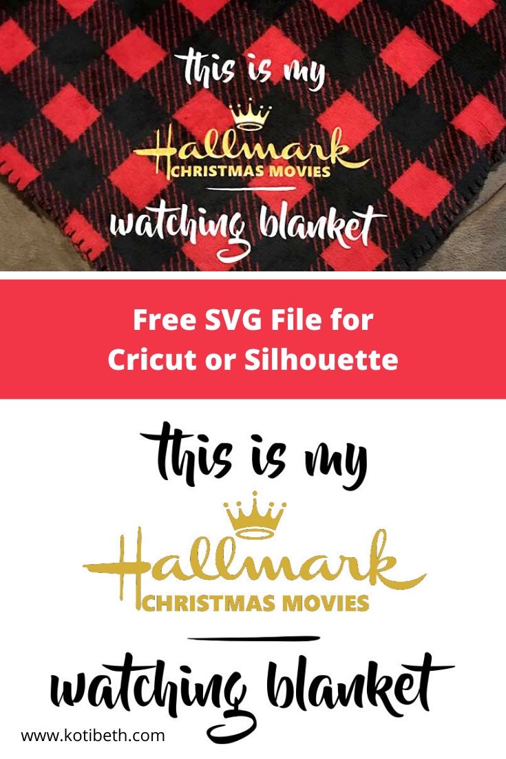 Download Hallmark Christmas Movie Blanket SVG File Free