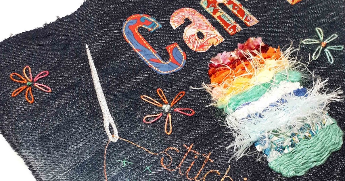 Hippystitch CanDo Crafts Stitched Panel