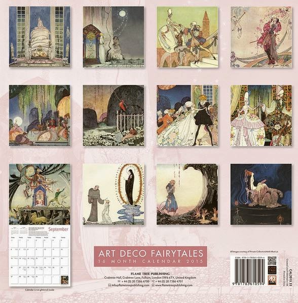 SurLaLune Fairy Tales Blog Art Deco Fairytales Calendar Key Nielsen