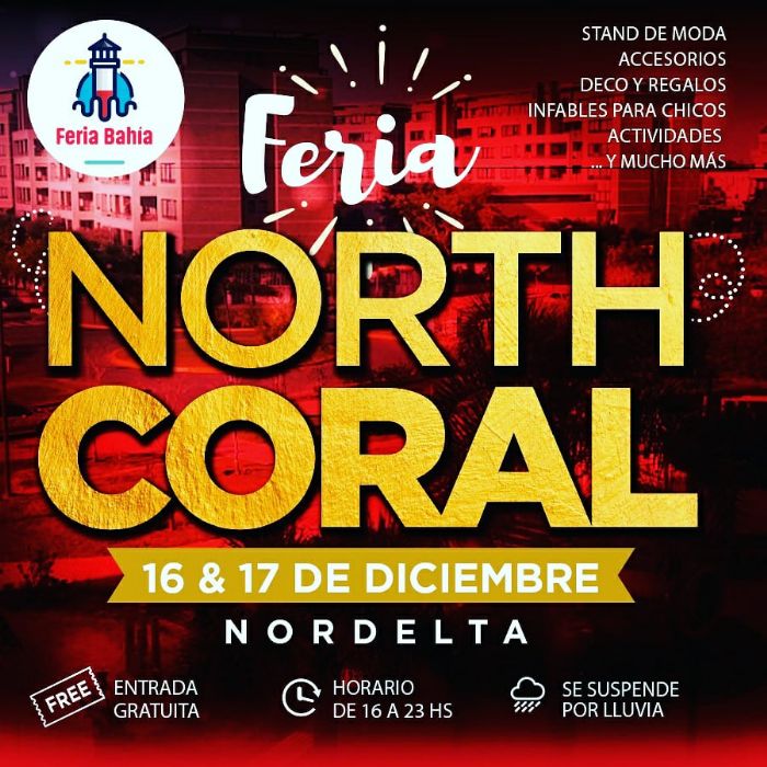 PROPUESTAS un programa para el fin de semana Feria North Coral Nordelta