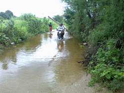 Estrada que liga Currais Novos á Cachoeira em 06.05. 2011