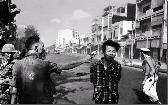 February 1, 1968 Saigon Police chief Nguyen Ngoc Loan shoots  Vietcong i