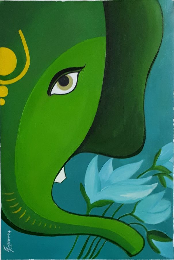 Featured image of post Ganpati Painting Photo