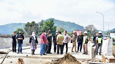 Komisi IV DPRD Jabar Tijau Pembangunan Jembatan Leuwigajah- Kota Cimahi