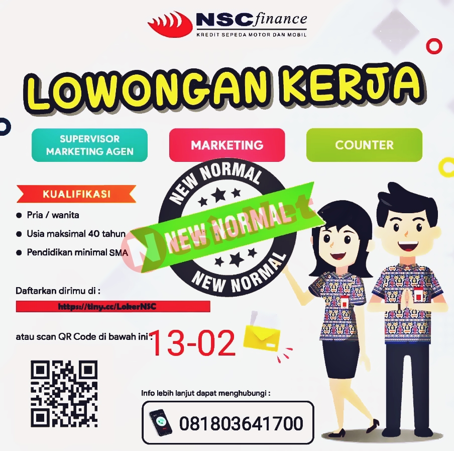 Lowongan Kerja Nsc Finance Pagutan Mataram Lombok Ntb Nesianet