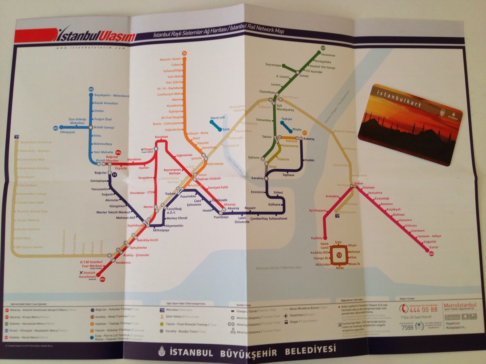 Istanbul - I'm a big transit buff so I was super excited to get a Turkish metro card!