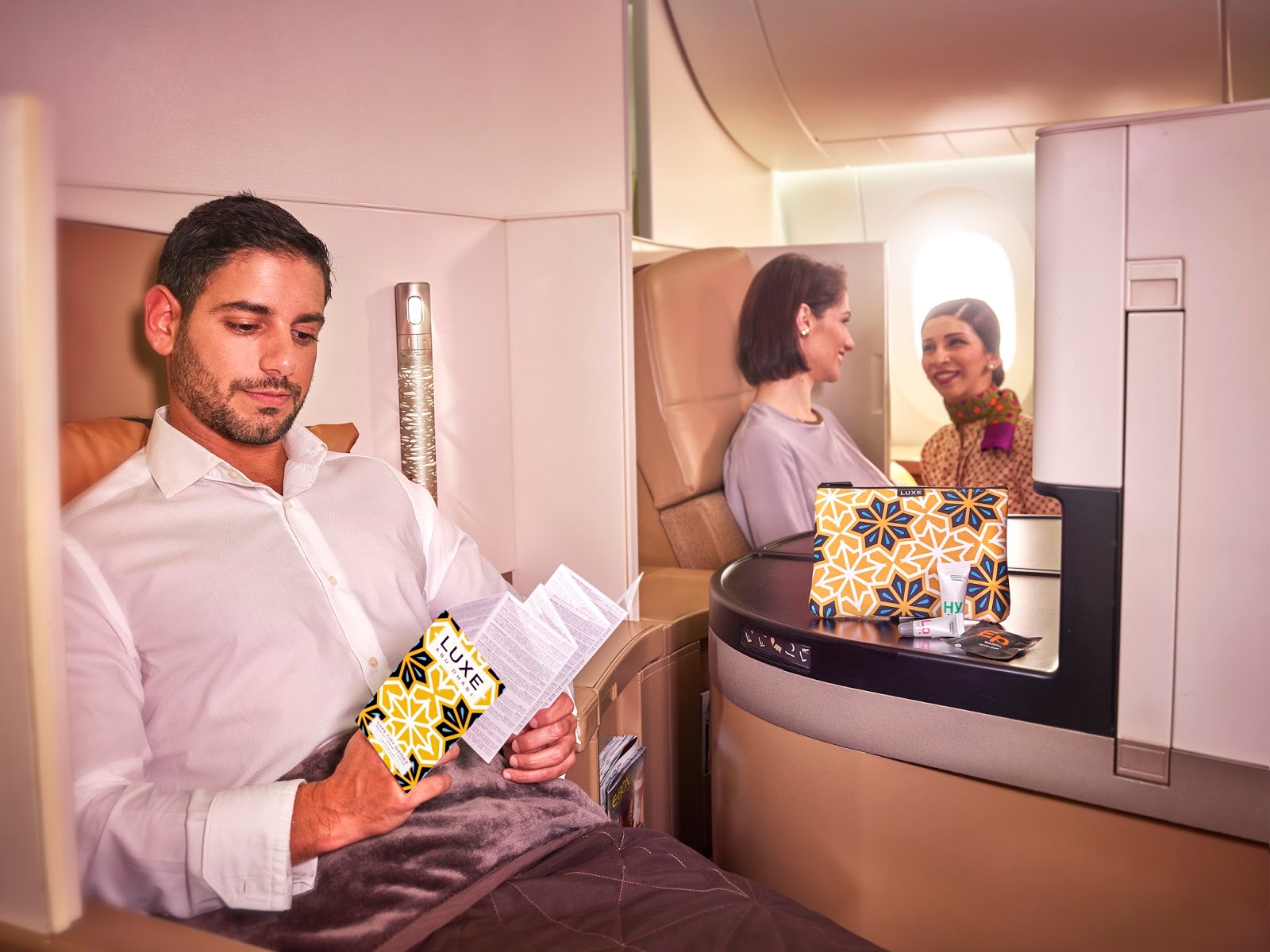 Etihad Airways introduces six new designs to its Business Class amenity