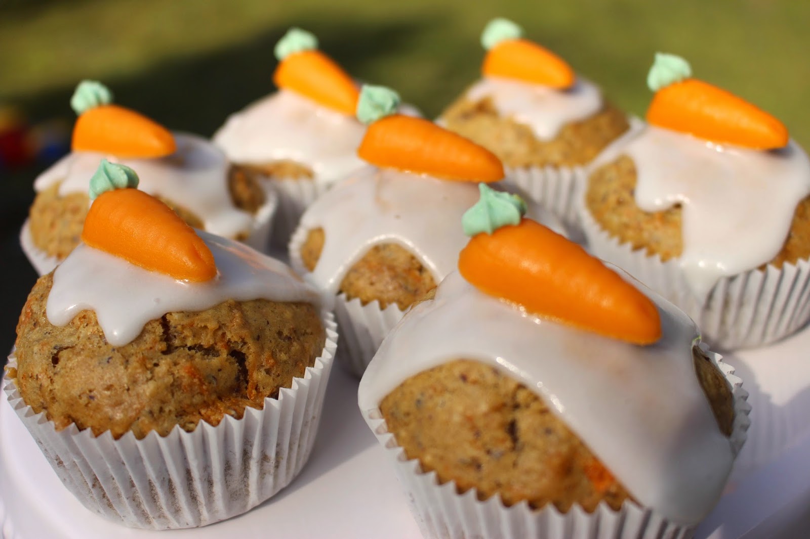 Vegane Karotten Muffins - super saftig und lecker - Mrs Flury