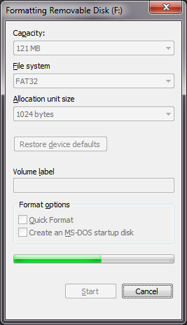 Форматирование microSD-карты в формат FAT32 на телефоне средствами Windows