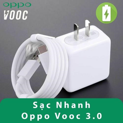 Bộ sạc nhanh 4A Oppo R15 chuẩn 3.0 zin new Full Box