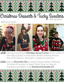 Christmas desserts and Tacky Sweaters