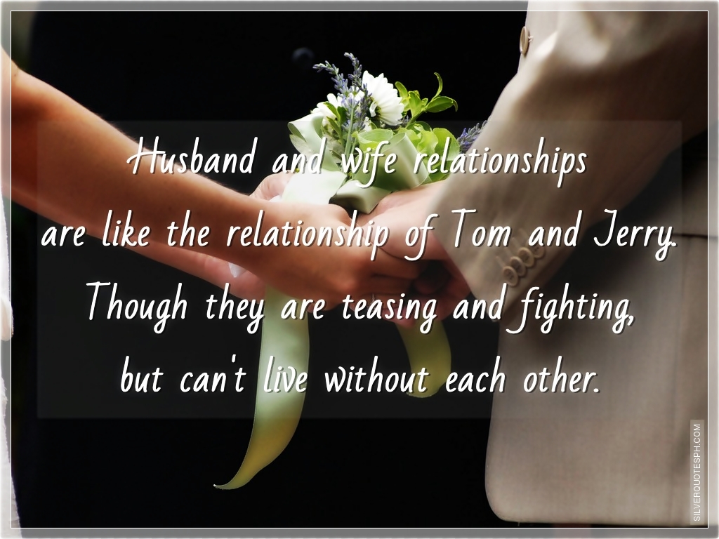 Husband And Wife Relationships