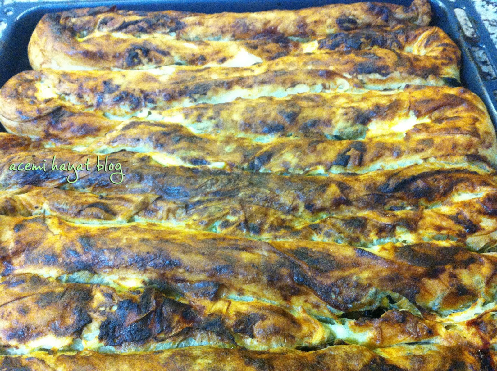 Hazır Yufkadan Kıymalı Ispanaklı Börek Hayat Tarifleri