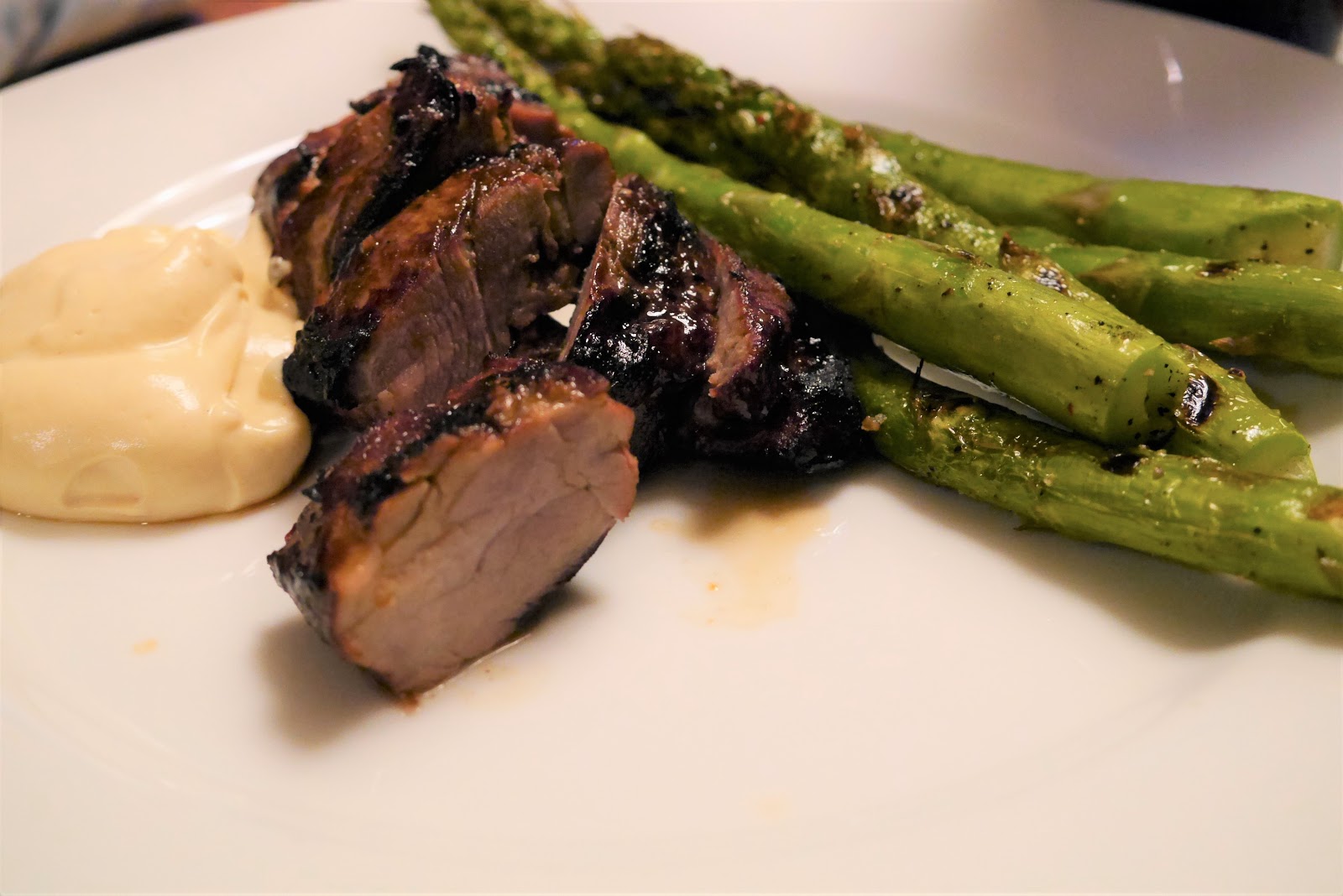 FEAST EVERYDAY Grilled Marinated Pork Tenderloin with Dijon Mustard