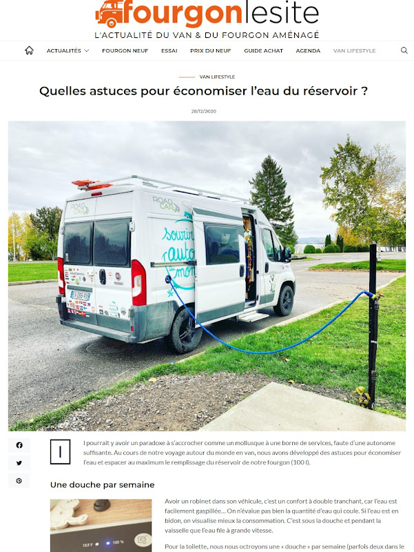 Quelles astuces pour économise l'eau du réservoir?
