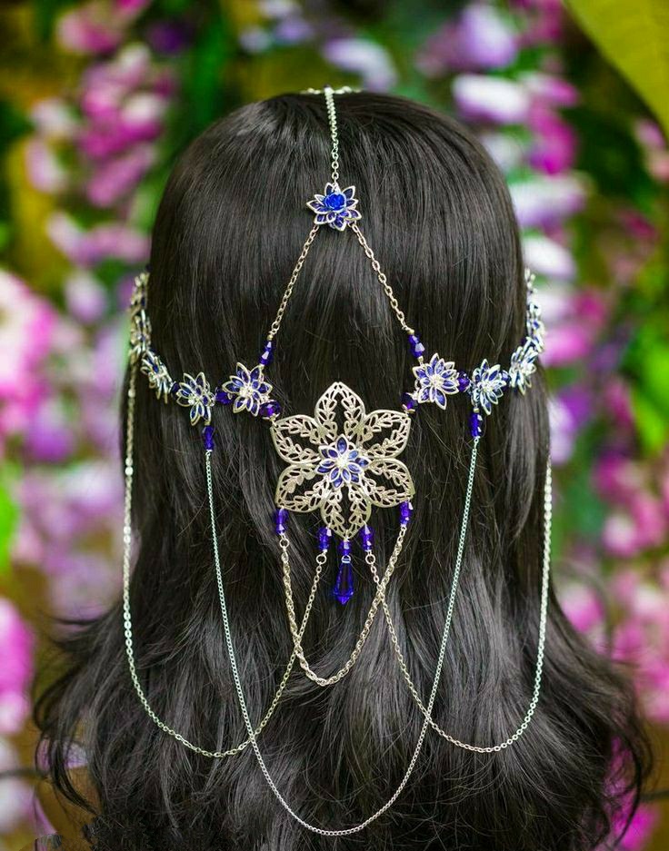 Bridal hair jewellery designs