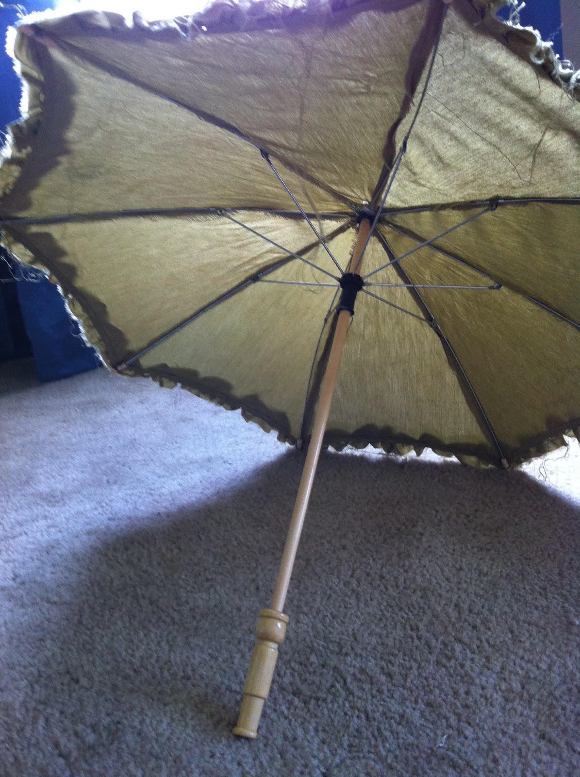 A Time in History Parasol Transformation... From Battenburg to 1850's