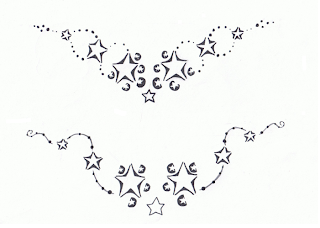 Star Tattoo Design Outline