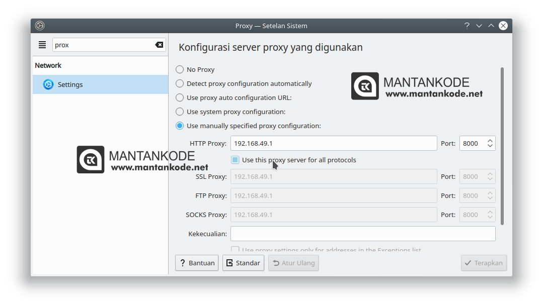 Pdanet+ dari android ke ubuntu - Tutorials Pdanet+ dari android ke ubuntu - Tutorials