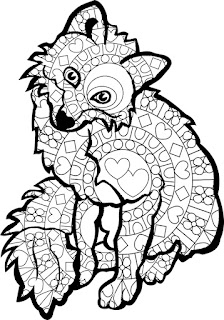 animals coloring pages for adults