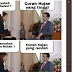 Viral Meme Jokowi Jawab Penyebab Banjir Kalsel, Semua Salah Hujan