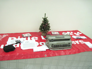 Dixie Land's display table