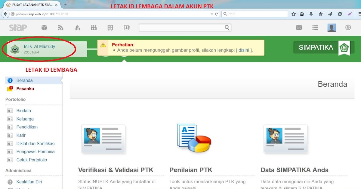 Pendma Kab. Mojokerto DAFTAR WILAYAH KERJA PENGAWAS PADA
