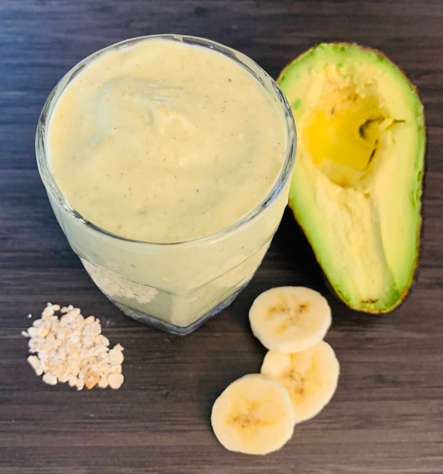 Avocado Banana Oats Smoothie avocado-banana-oats-smoothie