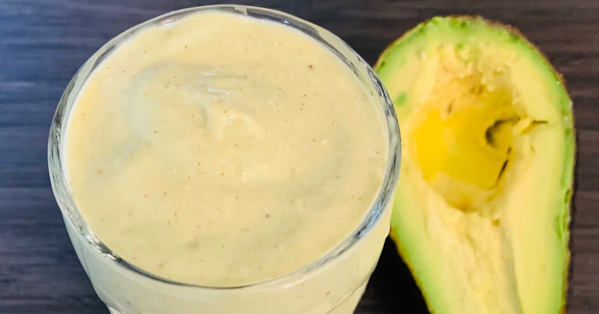 Avocado, Banana & Oats Smoothie