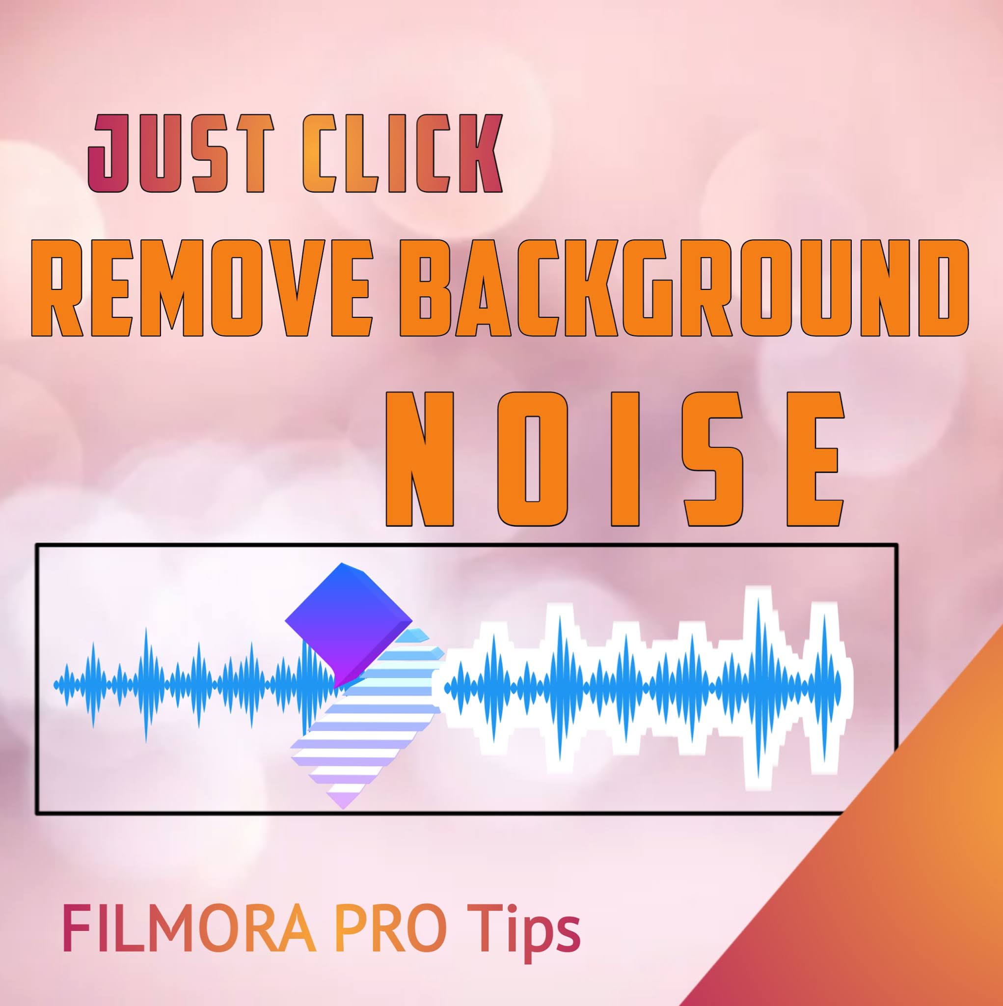 Remove Background Noise of Mobile Footage In Filmora Pro AshStudio