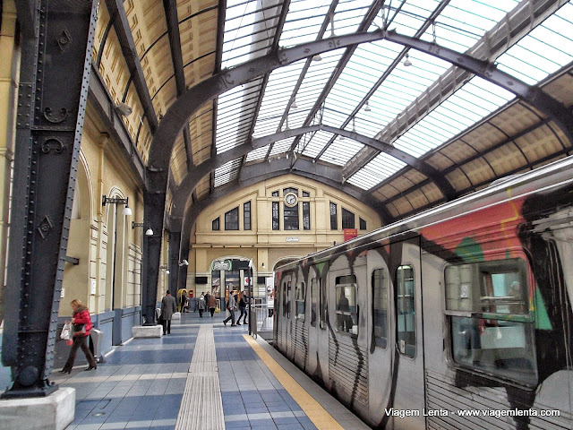 Estação de metrô em Pireus