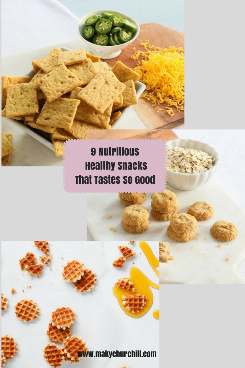 MAKY CHURCHILL 9 Nutritious Healthy Snacks That Tastes so Good.
