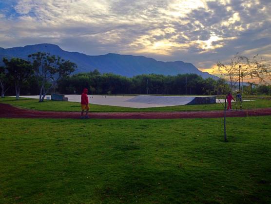 Skate park at Lake Chapala