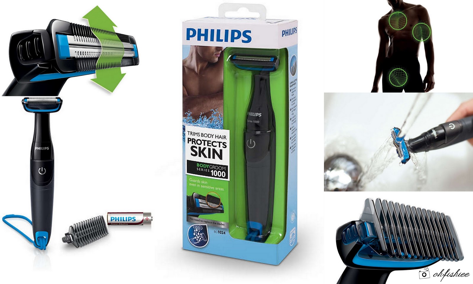 oh{FISH}iee Review Philips BikiniGenie Trimmer / Shaver