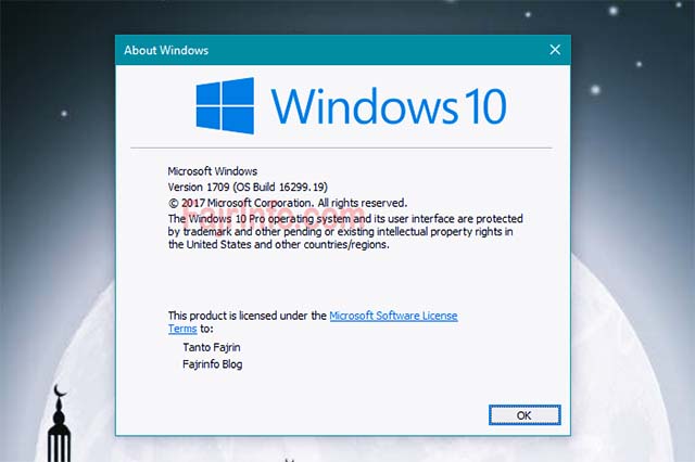 Cara Mengubah Nama Windows Owner Pada About Windows 10 Cara Mengubah Nama Windows Owner Pada About Windows 10