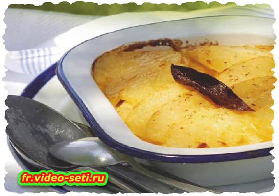 Gratin de pomme de terre Gratin de pomme de terre