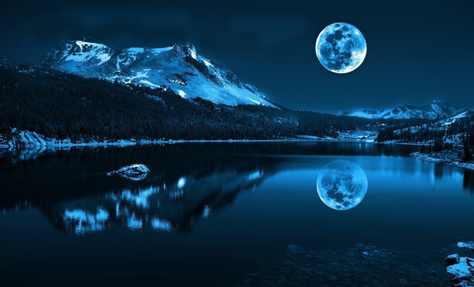 ما هو القمر الأزرق Blue Moon ؟ Thoughts Salad سلطة أفكـــار