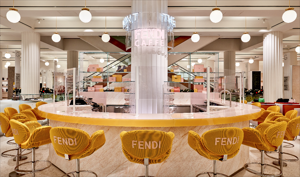 FENDI CAFFE SELFRIDGES LONDON