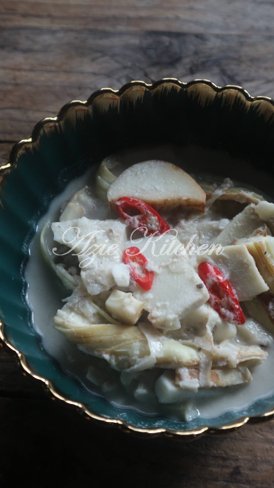 Masak Lemak Putih Umbut Kelapa Yang Sangat Sedap Azie Kitchen