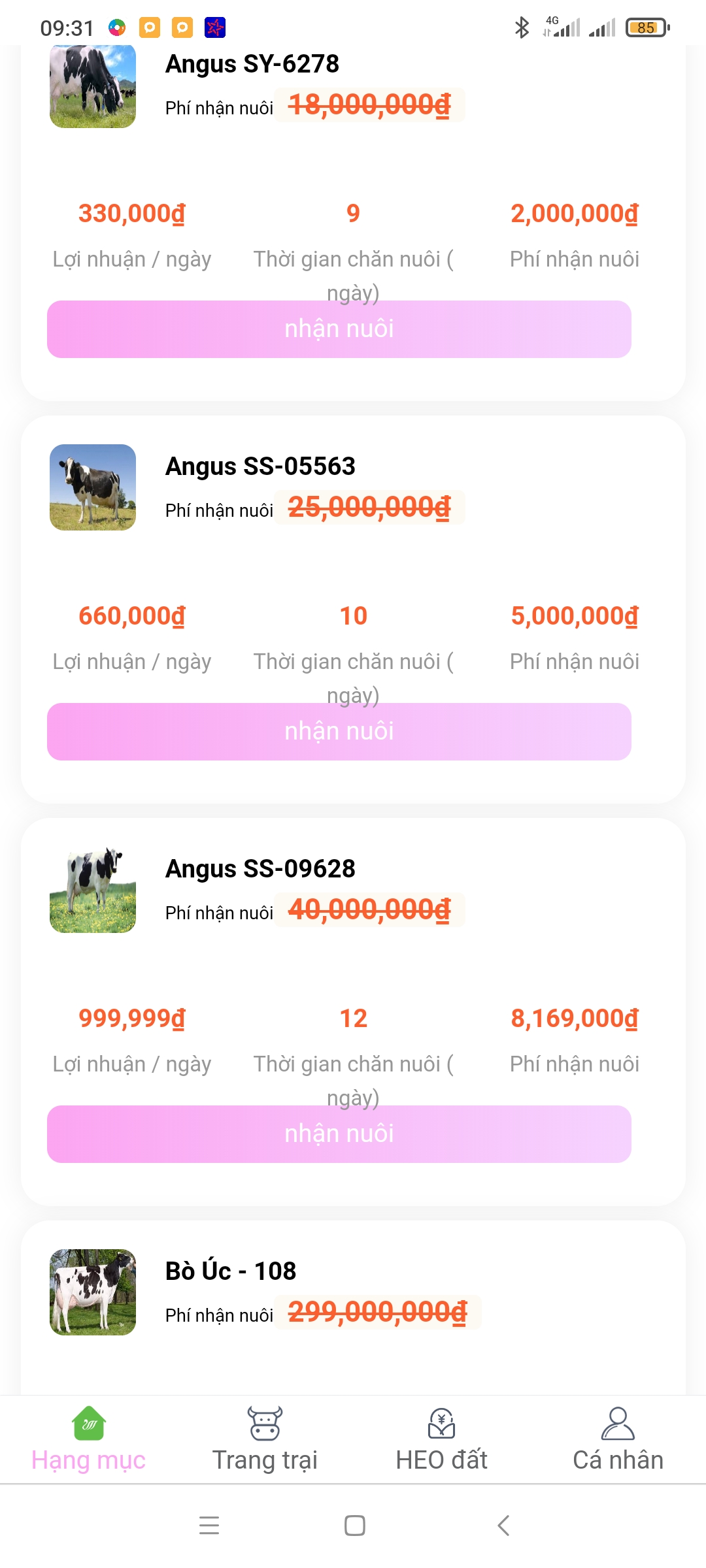 Giới Thiệu Về App Nuôi Bò 2 Mới Ra Mắt ( Scam )