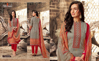 Tunic House Kreeti Pashmina Salwar Kameez Collection At Diwan Fashion Surat-www.Diwanfashion.com