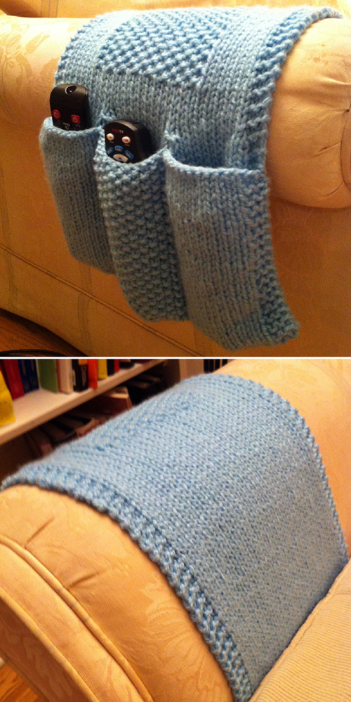Amazing Knitting Remote Control Caddy Free Pattern