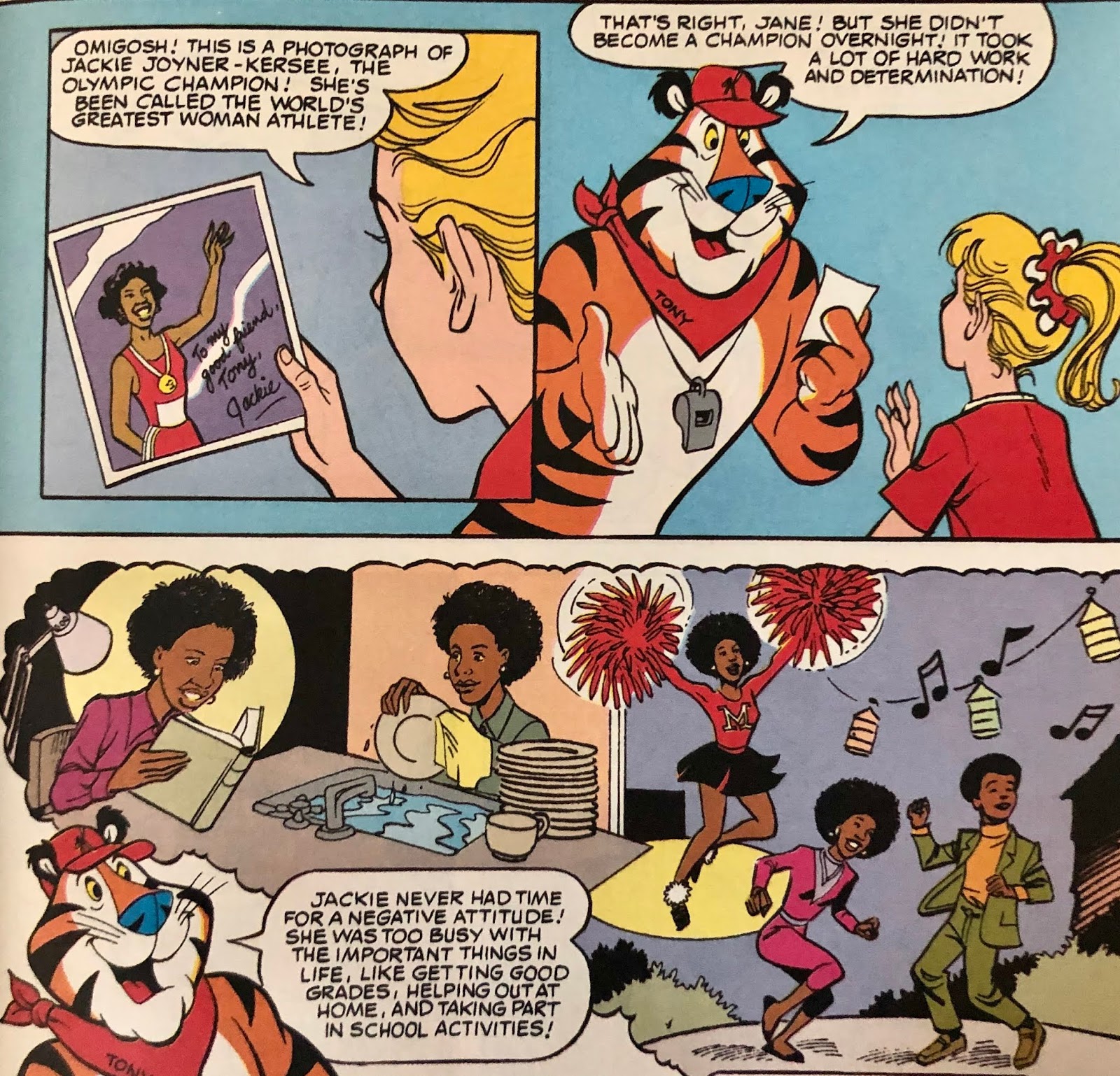 Jackie Joyner-Kersee (1992) - Chris is on Infinite Earths