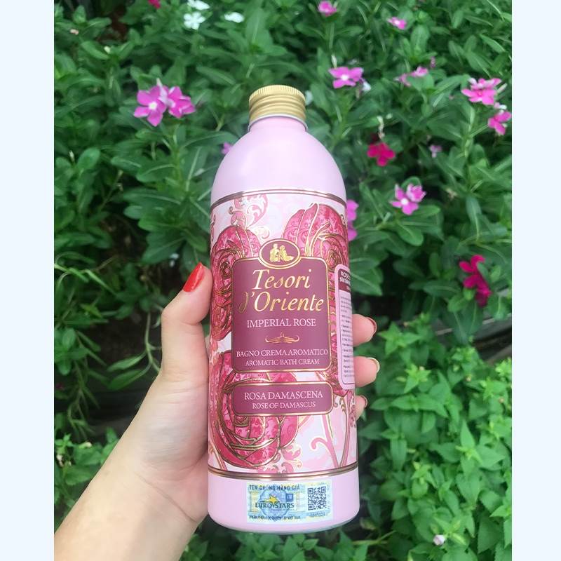 Tesori d’Oriente Sữa tắm nước hoa Hoa hồng Damacus 500ml