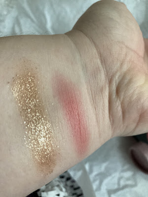 Lawless Beauty Blush and Eyeshadow swatches